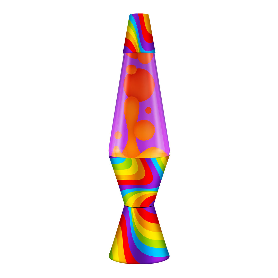 Lava Lamp-Flowing Color-14.5"