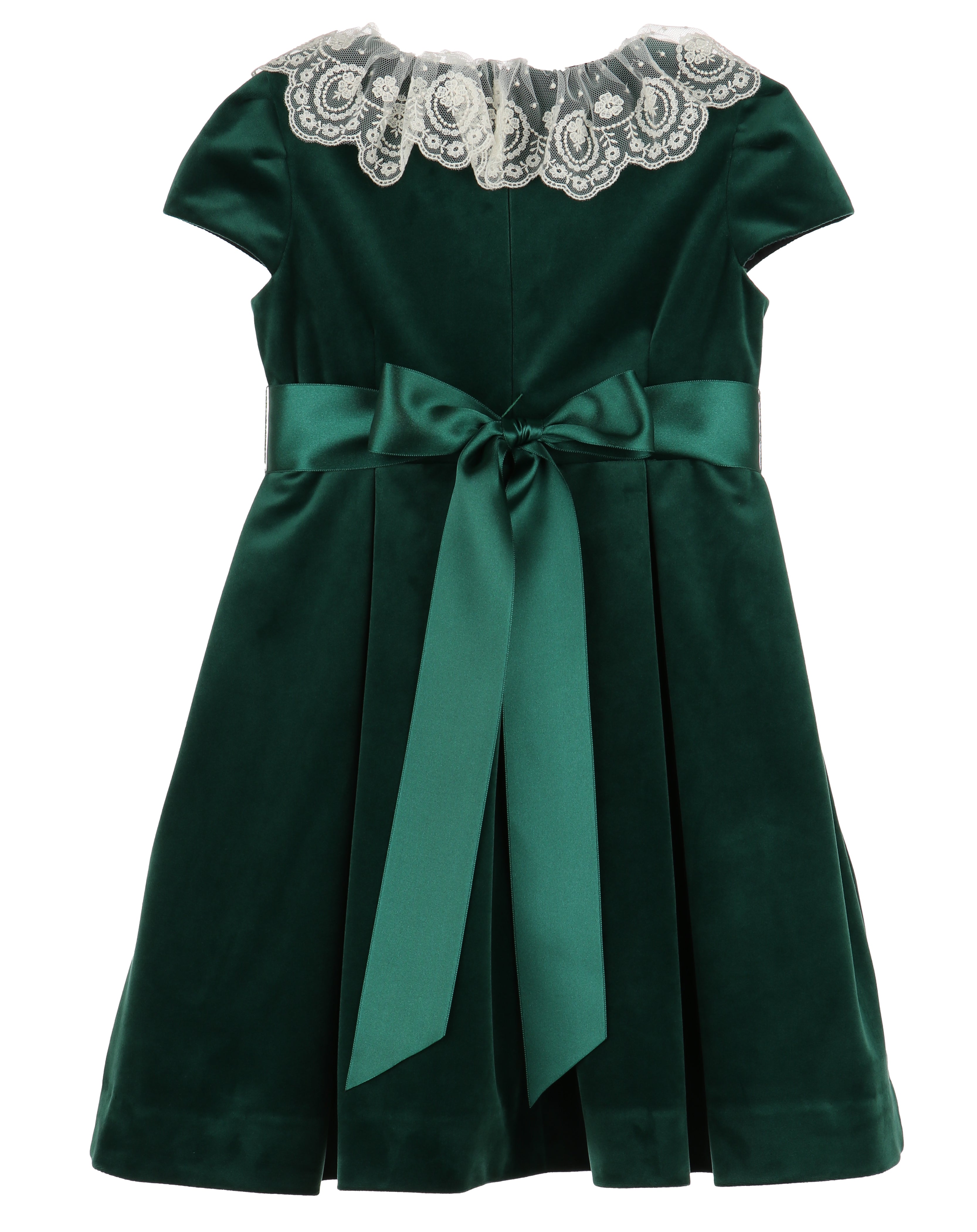 Deluxe Velvet Dress Green / 4 Deluxe Velvet Dress Green / 4