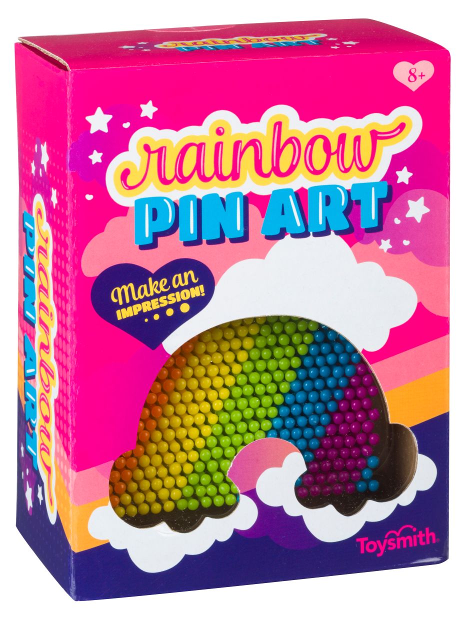 Rainbow Pin Art