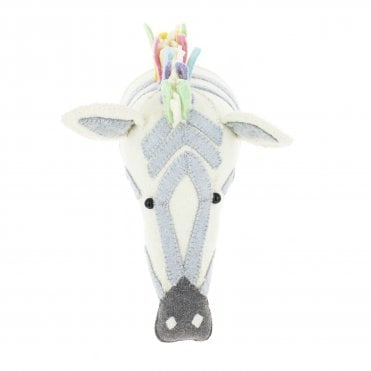 Decorative Pastel Safari Zebra