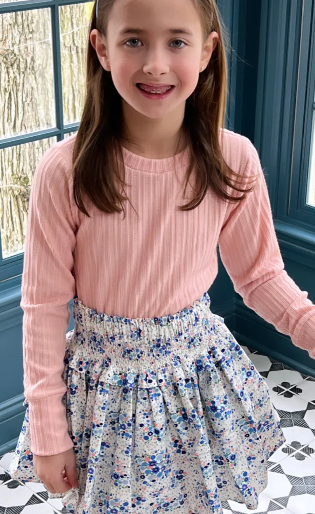 Cable Knit Top