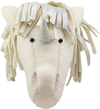Decorative Silver Unicorn