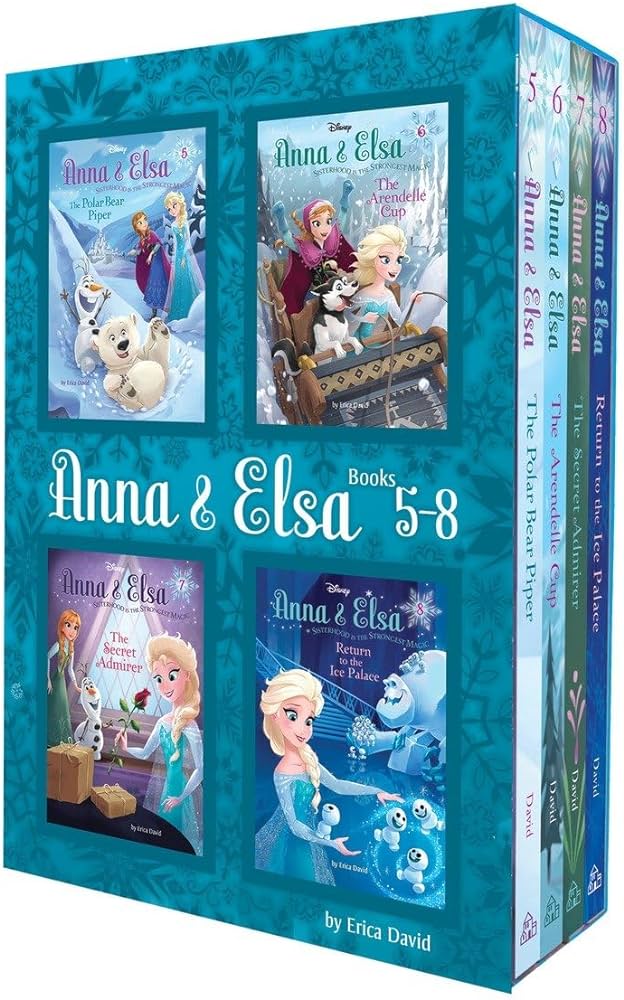 Anna & Elsa Sisterhood is the Strongest Magic Books 5-8