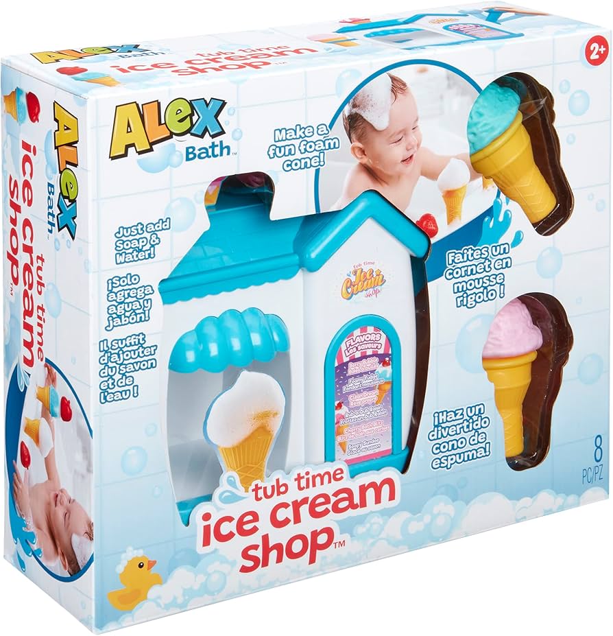 Alex-Ice Cream Shop Bath Set