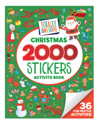 2000 Sticker Christmas Activity Book