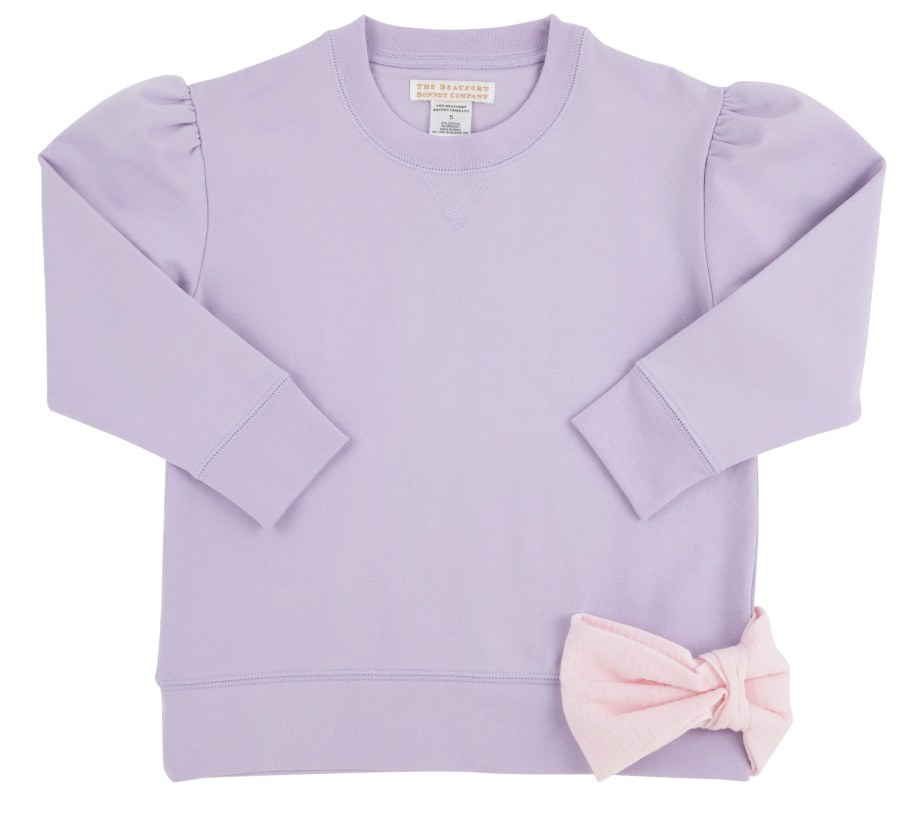 Cassidy Comfy Crewneck-Bow