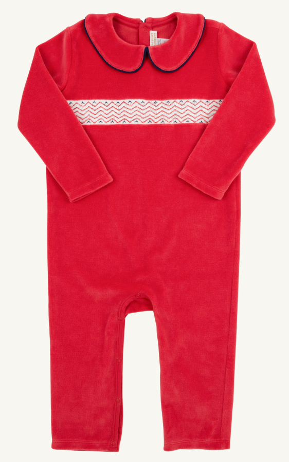 Samuel Smocked Romper