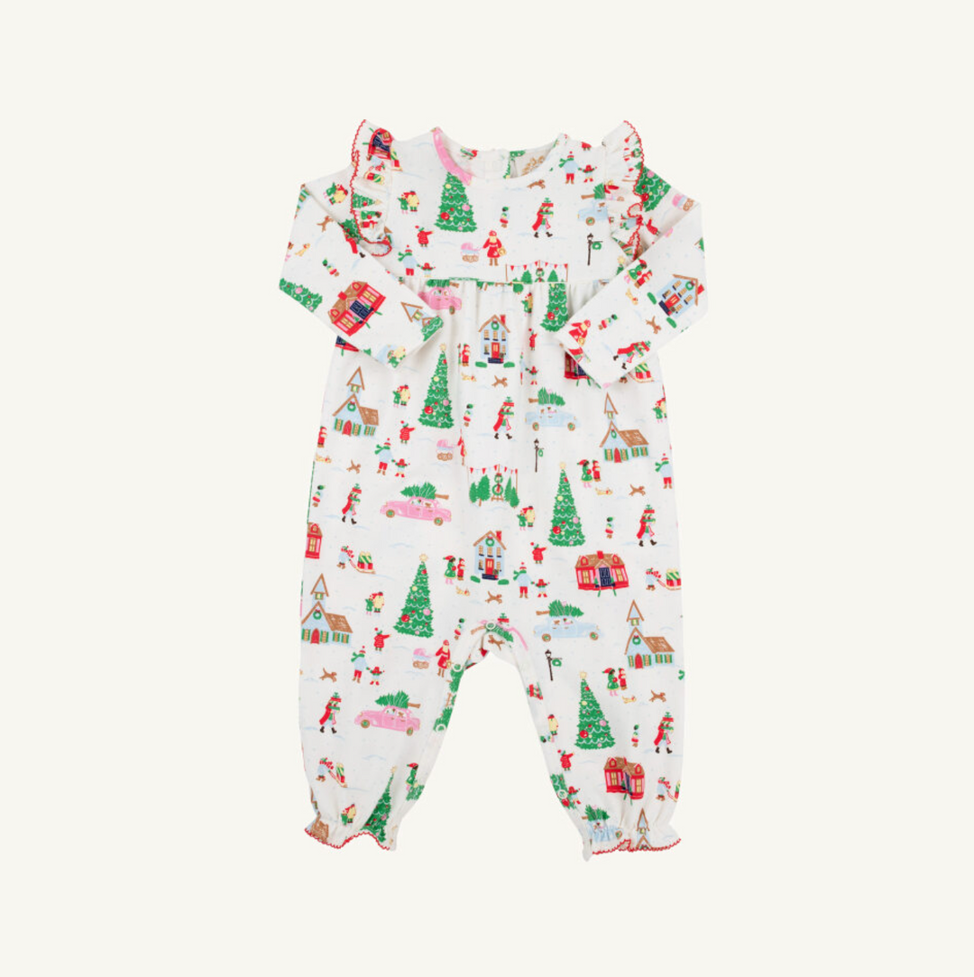 Leigh Ann Angel Sleeve Romper