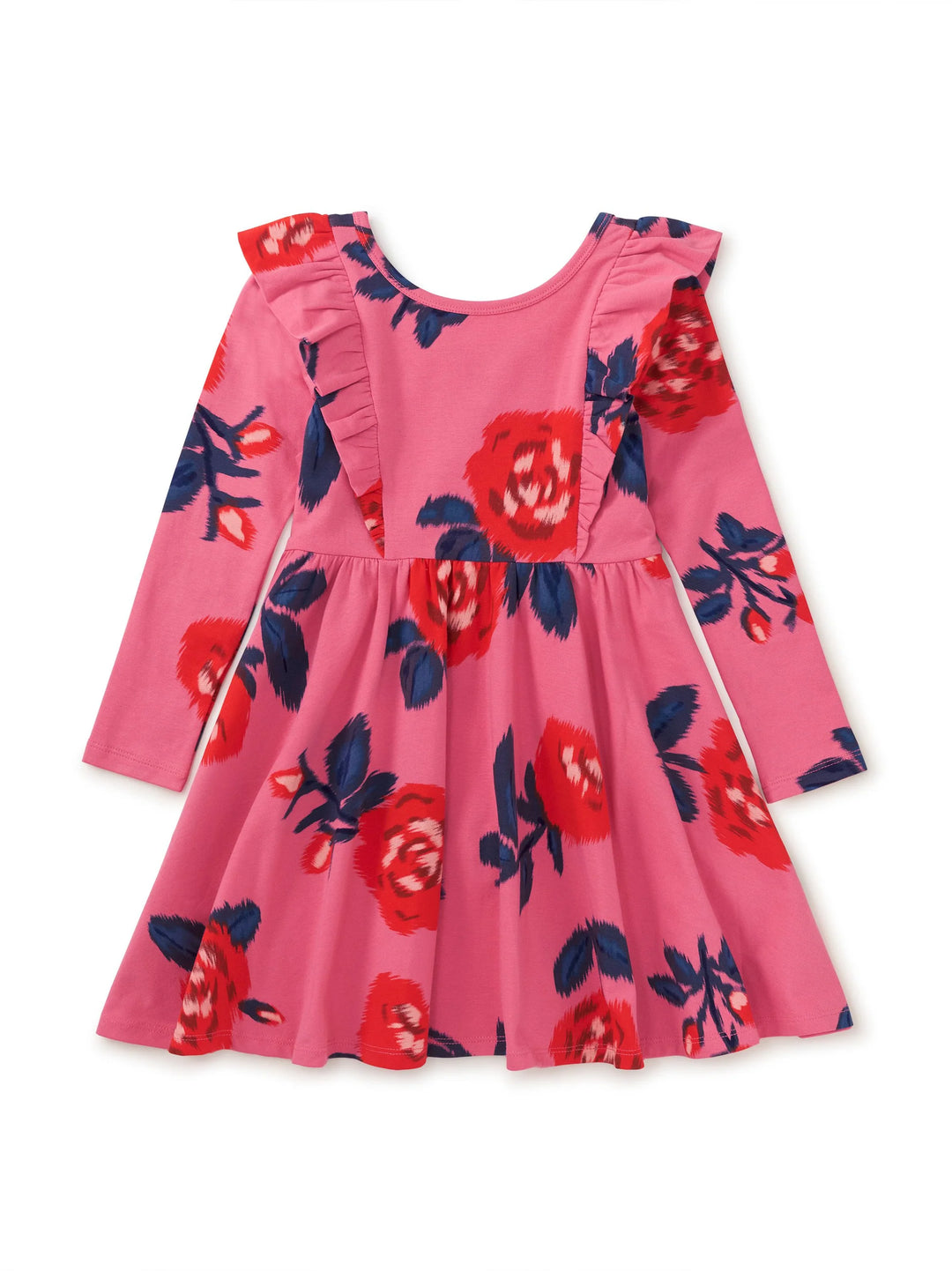 Ruffle Shoulder Ballet Dress