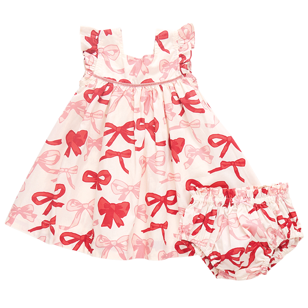 girls valentines dress Baby Girls Camelia Dress Set