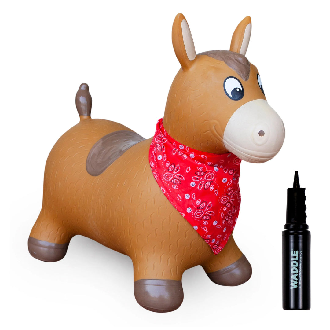 Waddle Brown Horse Bouncer