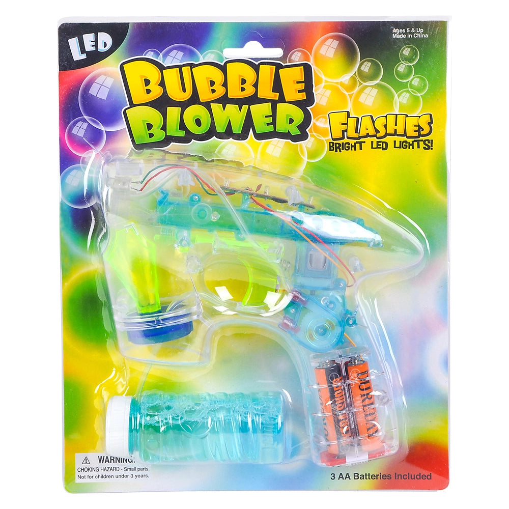 Bubble Blaster-7" Transparent Light-Up