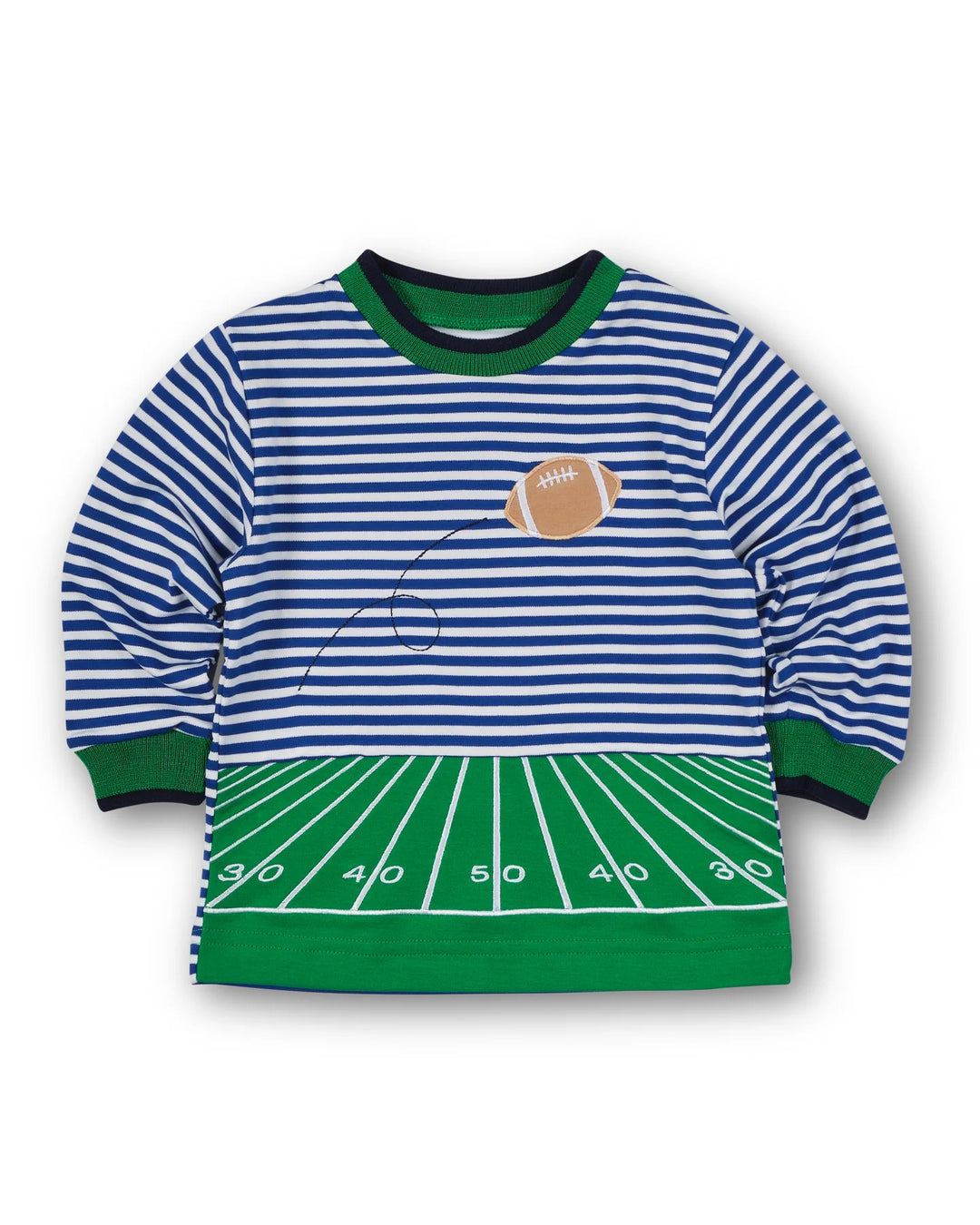 Stripe Shirt w/Football Field