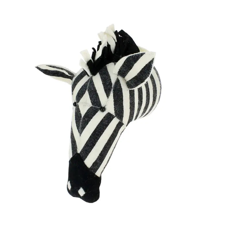 Stripe Zebra Head