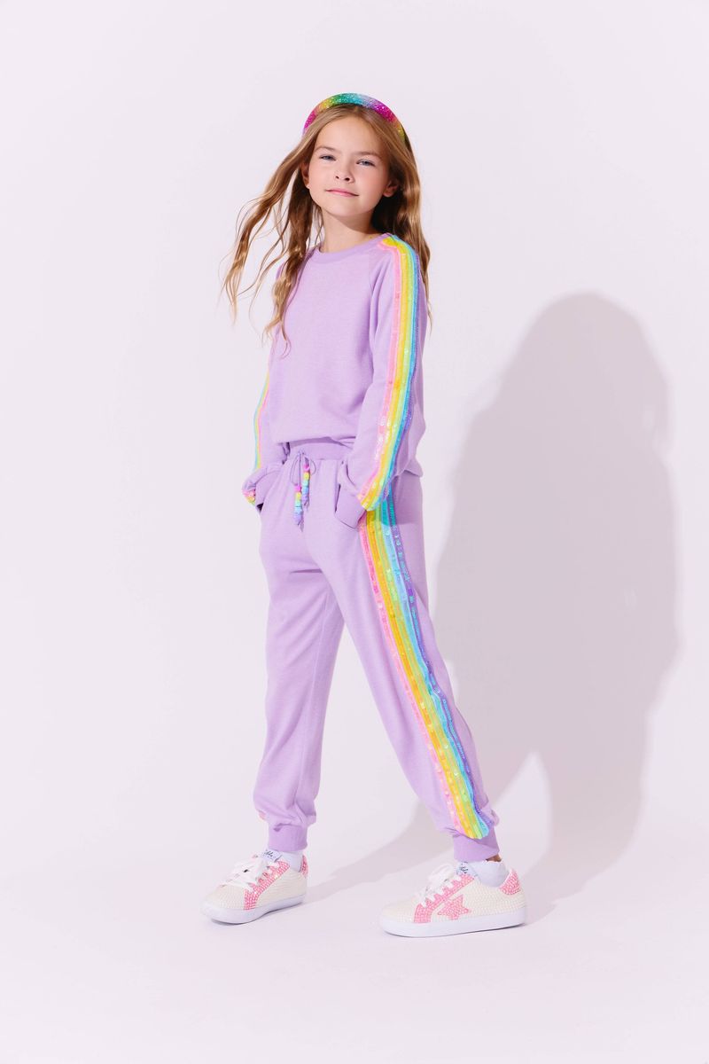 Rainbow Sequin Set