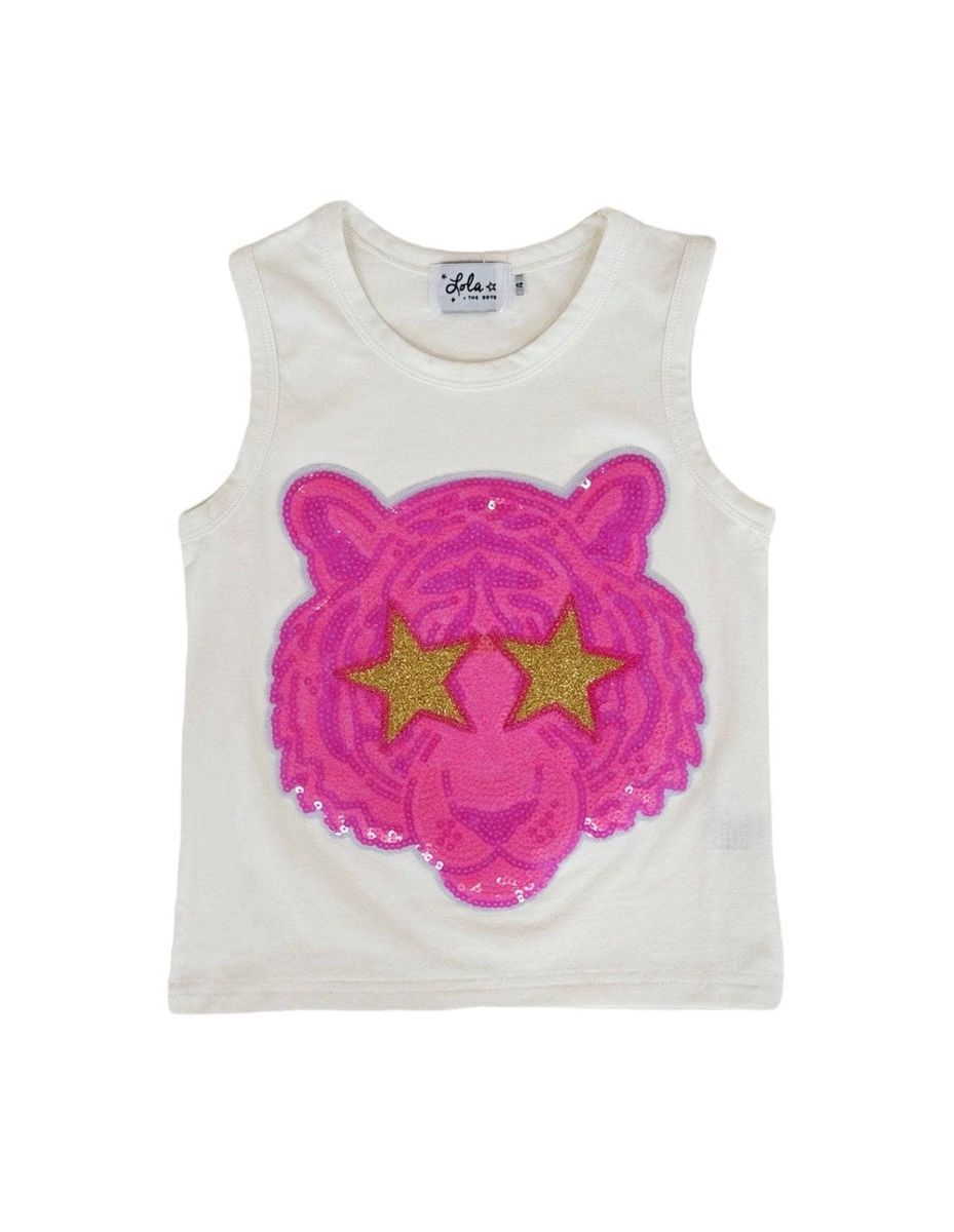 Sequin Tiger Tank