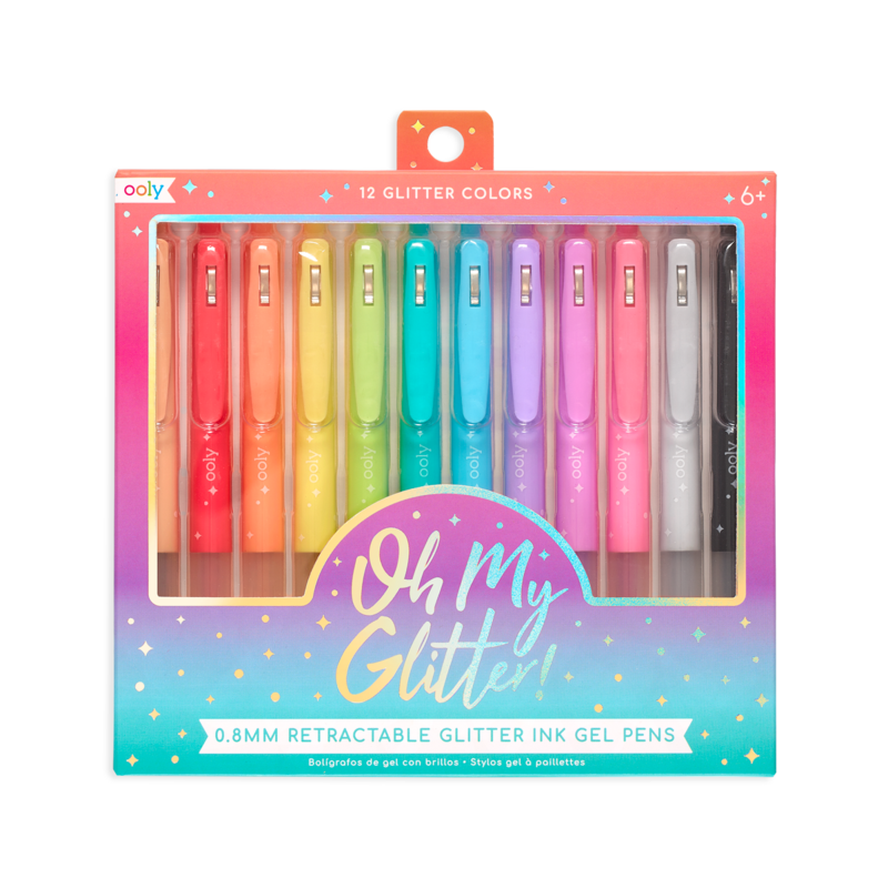 Oh My Glitter! Gel Pens-12pk