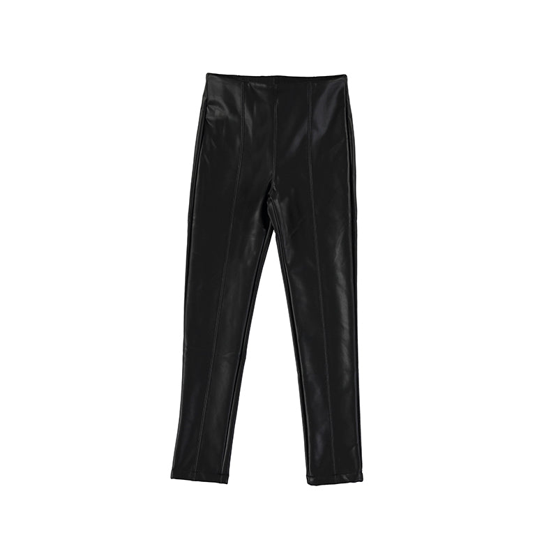 Vegan Leather Leggings