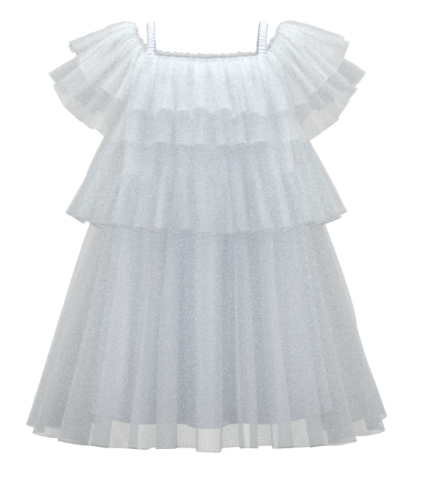 tiered mesh dress Tiered Mesh Dress – Haute Totz