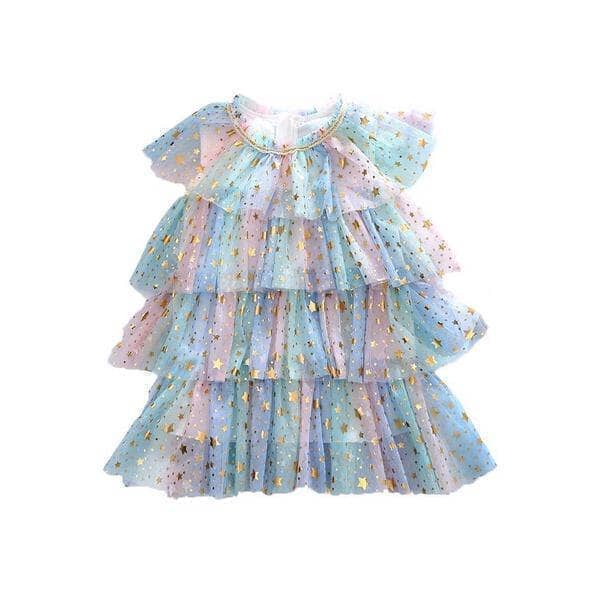 Pastel Stars Tulle Dress – Haute Totz
