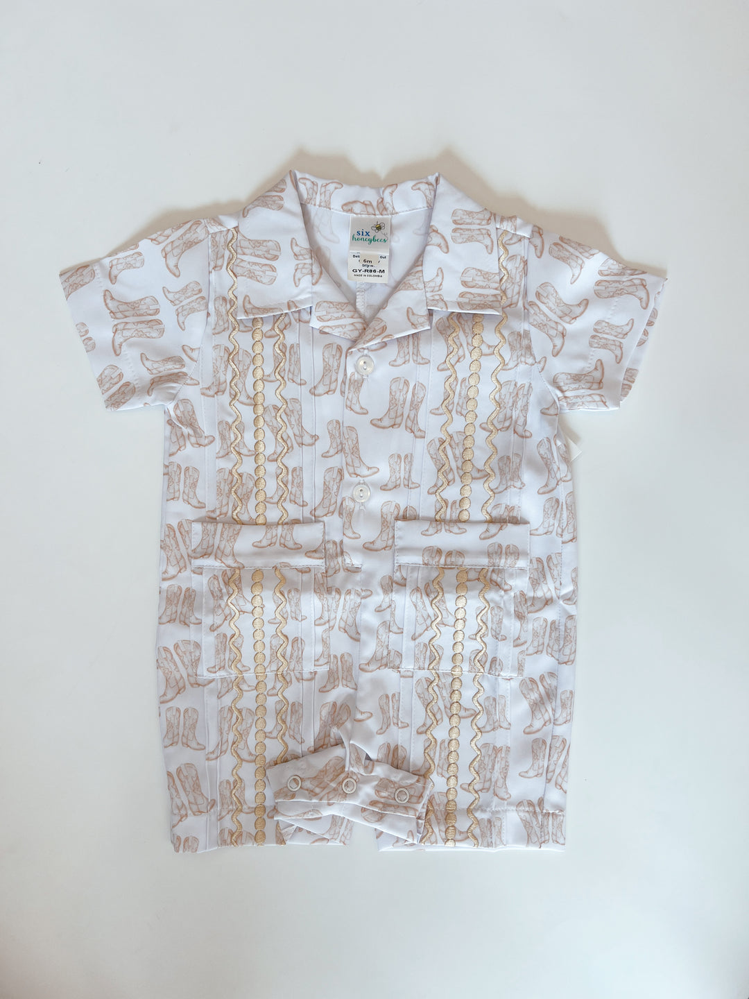 Guayabera Romper