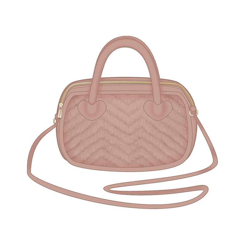 Faux-Fur Handbag