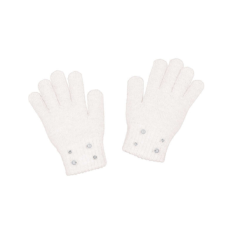 Pearl Knit Gloves
