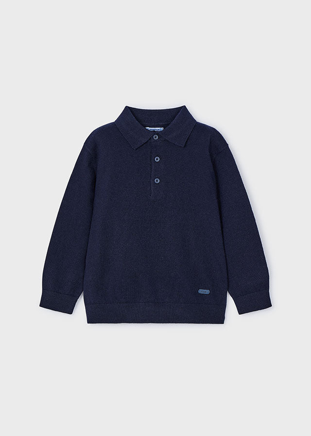 Longsleeve Sweater Polo