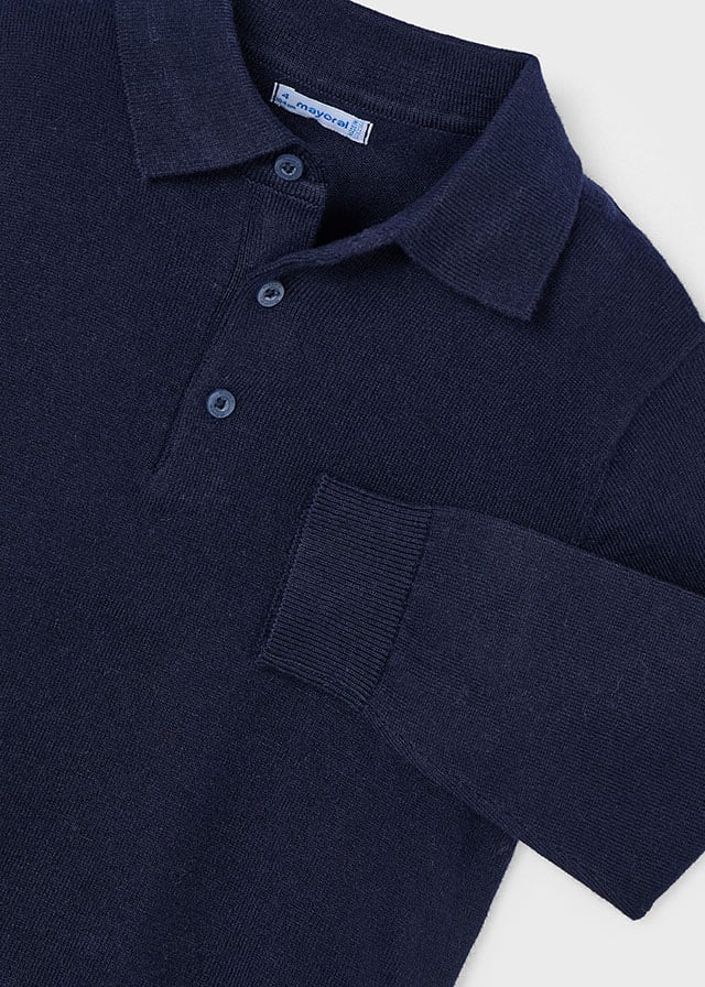 Longsleeve Sweater Polo