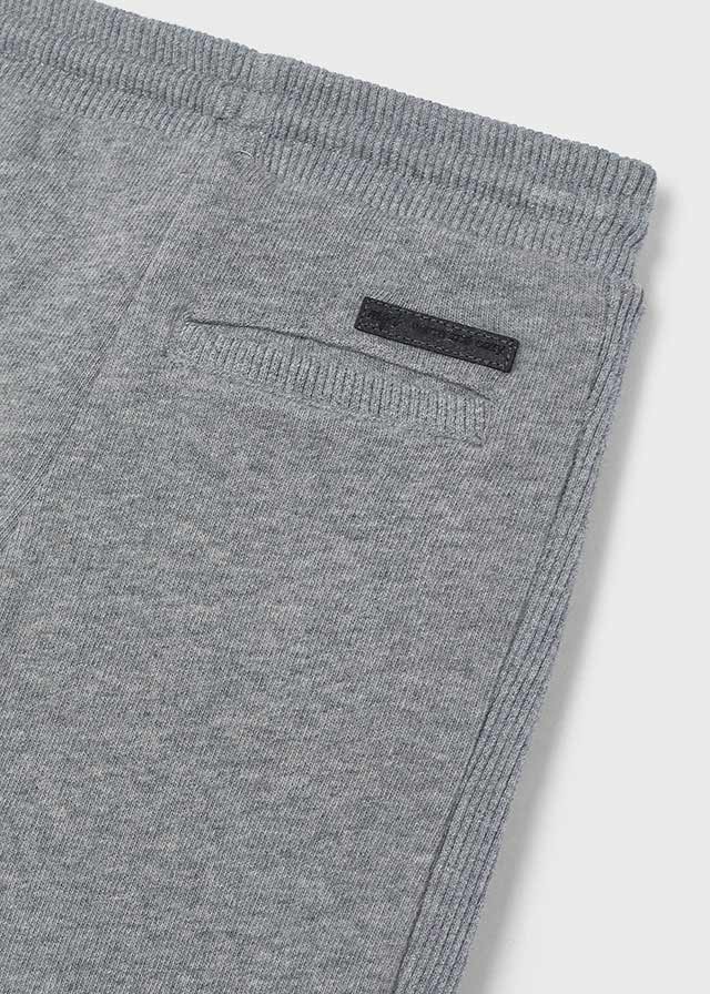 Jogger with Ribbed Side Panel Detail