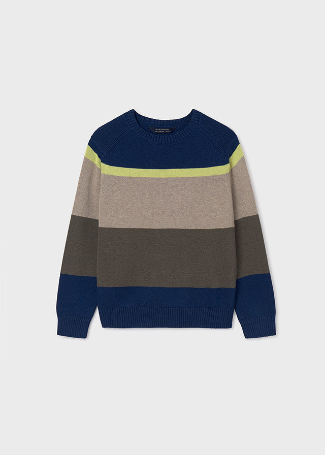 Color-Block Sweater Top