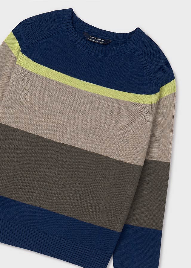 Color-Block Sweater Top