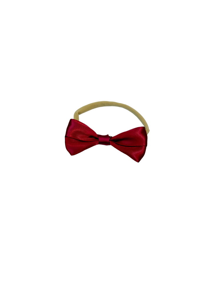 Satin Baby Lottie Nylon Bow