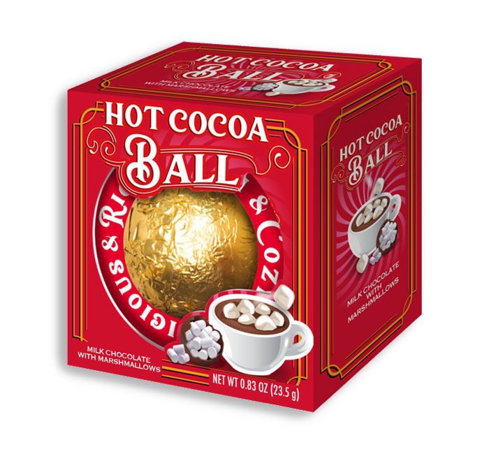 Milk Chocolate Hot Cocoa Bomb w/Marshmallow