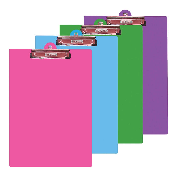 Bright PVC Standard Clipboard