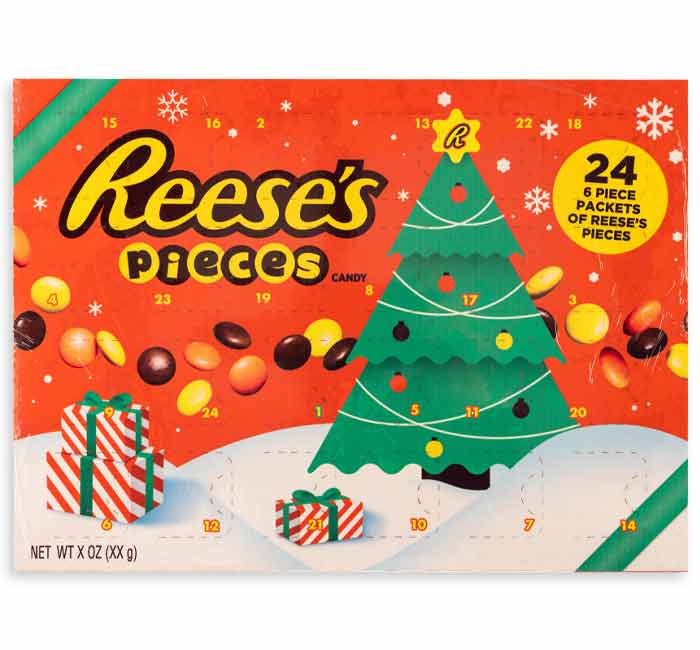 Reeses Pieces Advent Calendar