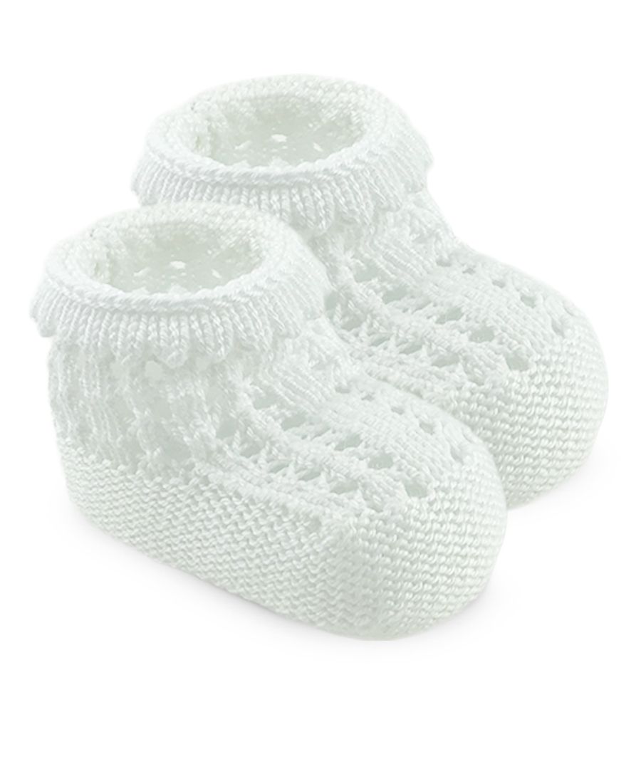 Pointelle Bootie-1 Pair