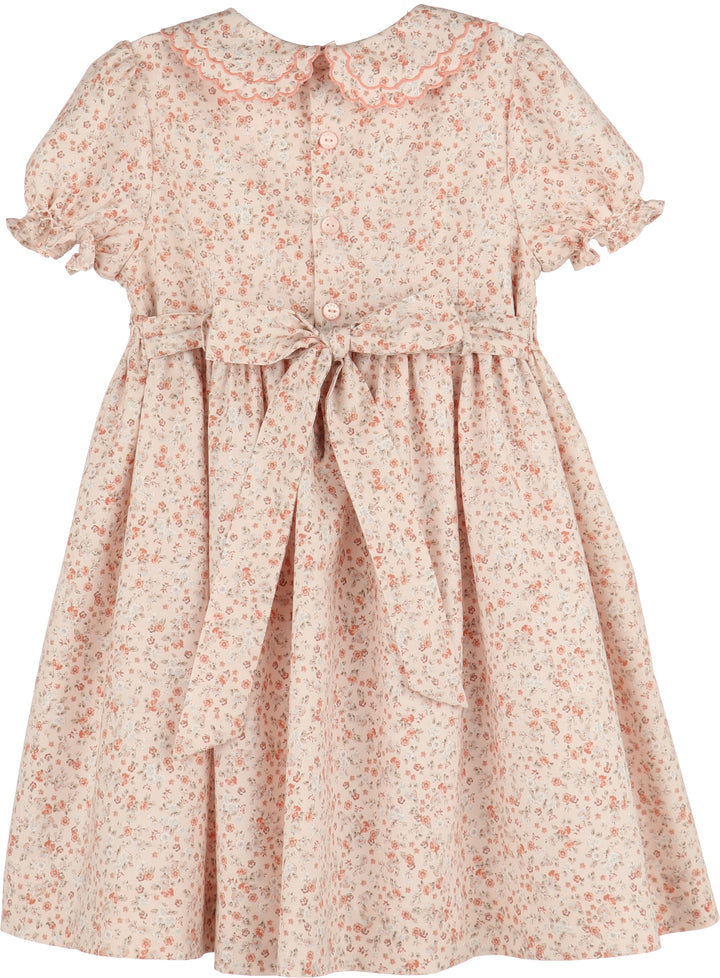 Honeycomb Smock Dress