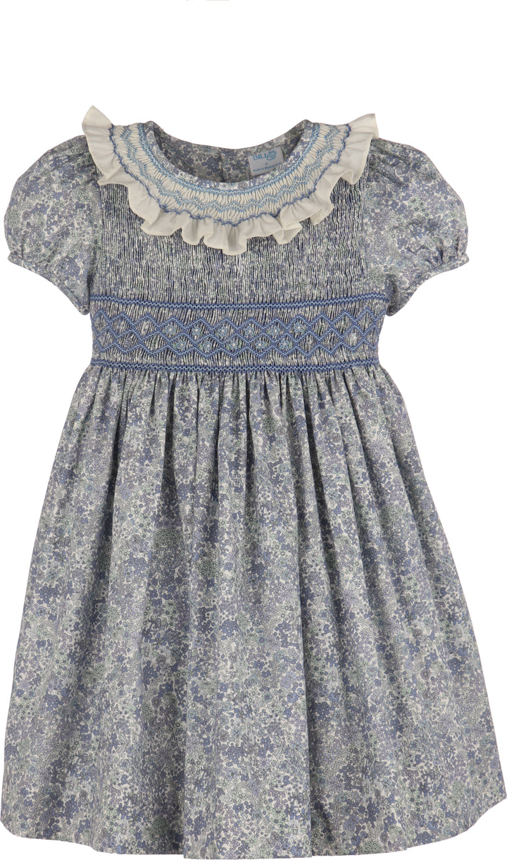 Fall Bloom Collar Dress