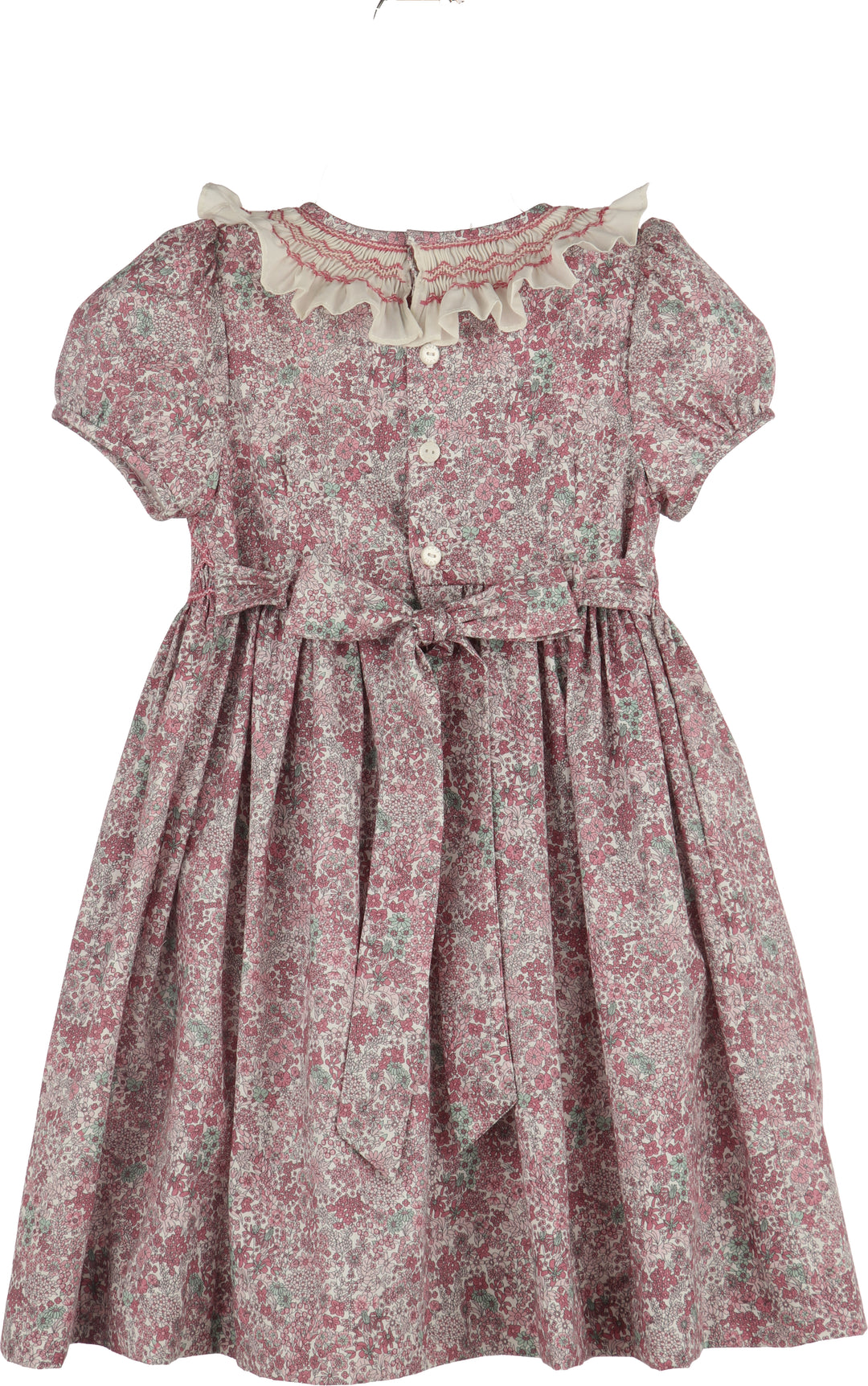 Fall Bloom Collar Dress