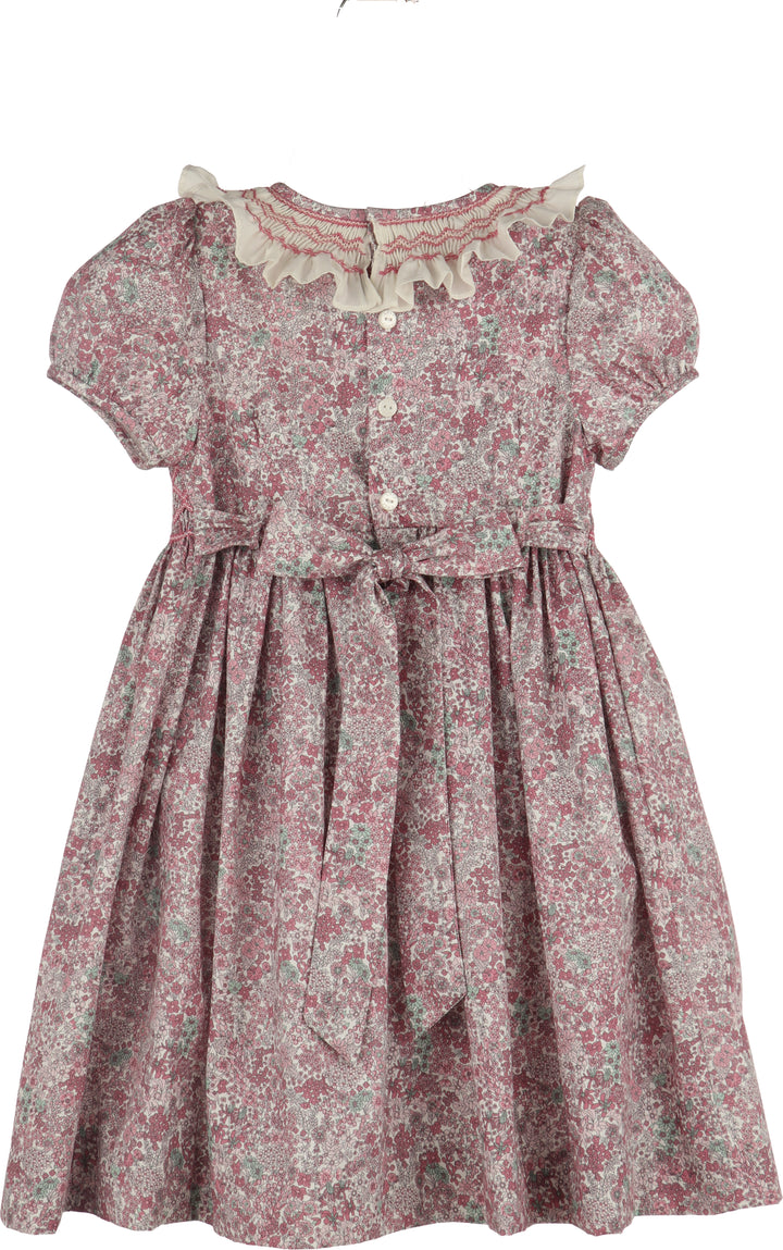 Fall Bloom Collar Dress