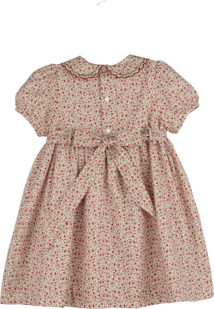 Mulberry Floral Smock Dress