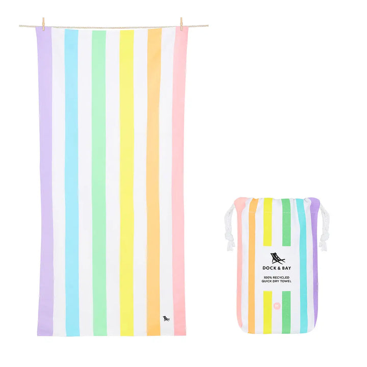 Dock & Bay Quick Dry Towel-Cabana