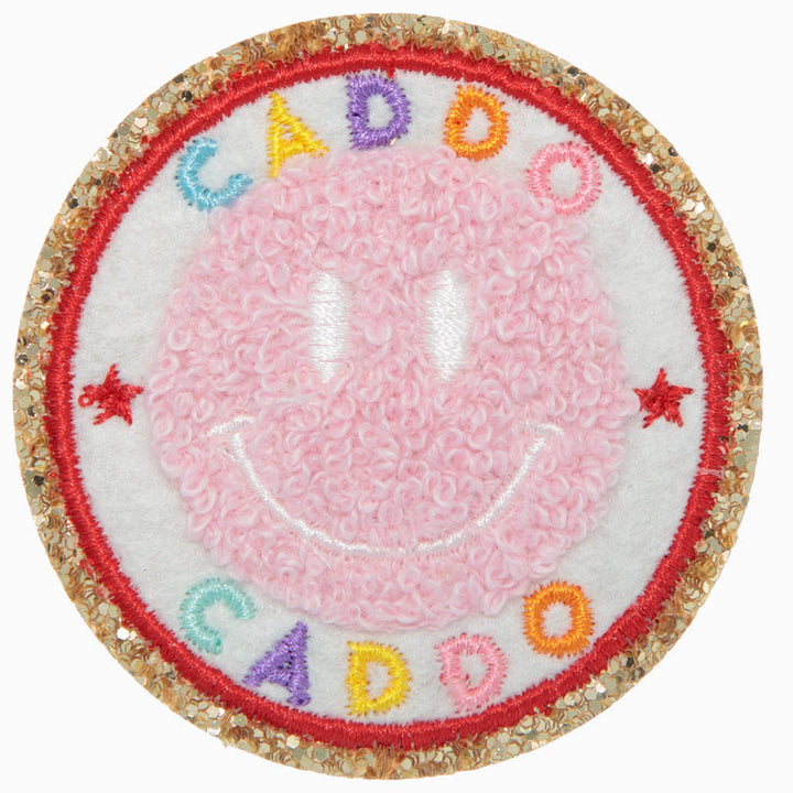 Camp Smiley Chenille Sticker