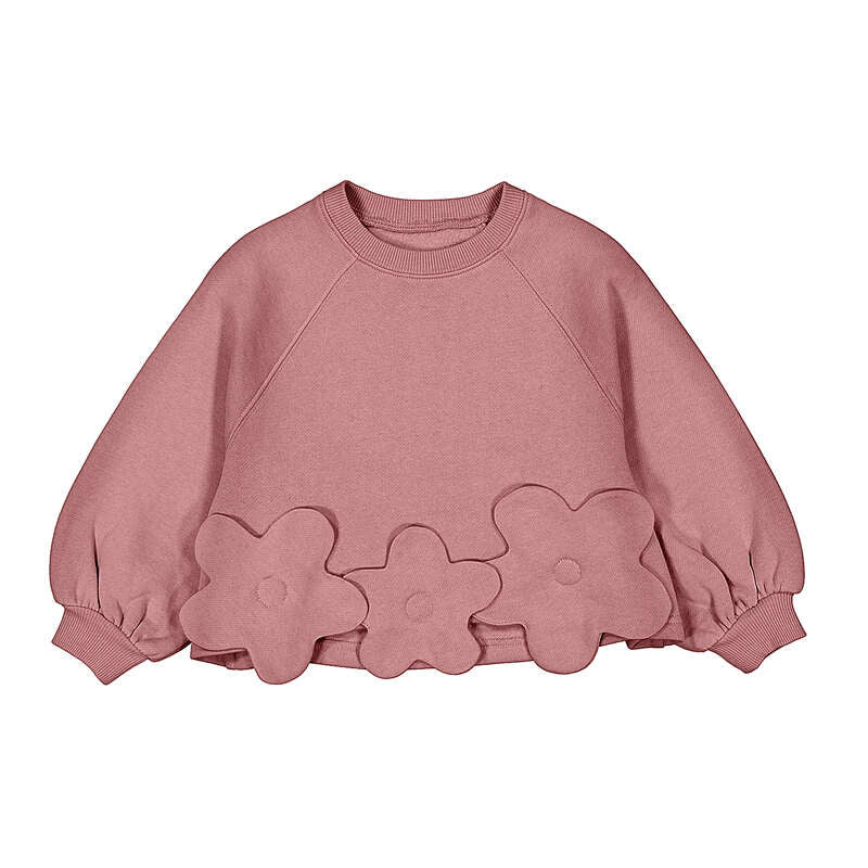Floral Applique Sweatshirt