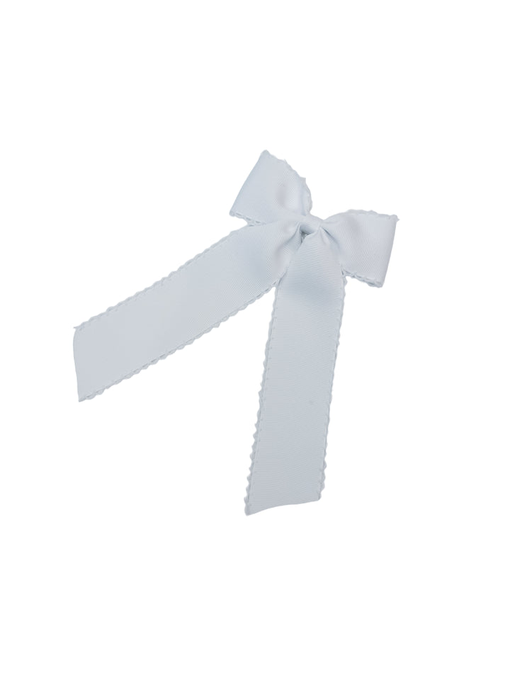 Scalloped Long Tail Bow