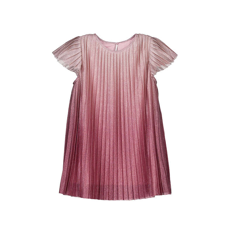 Degrade Pleated Dress