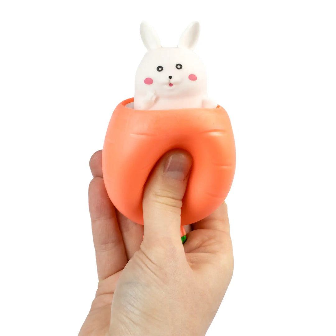 Peek A Boo Bunny in Carrot Sensory Toy
