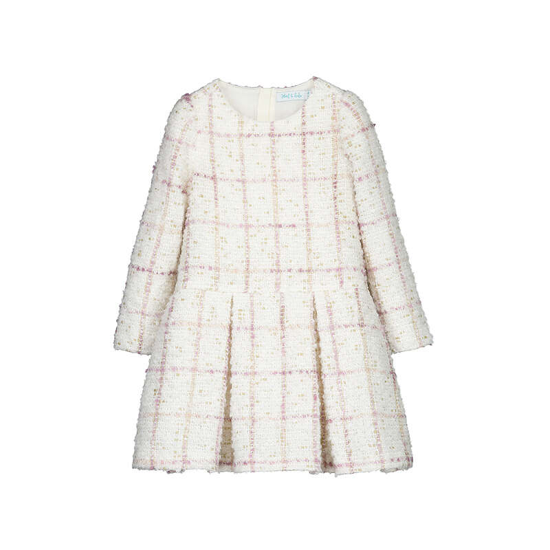 Plaid Tweed Dress