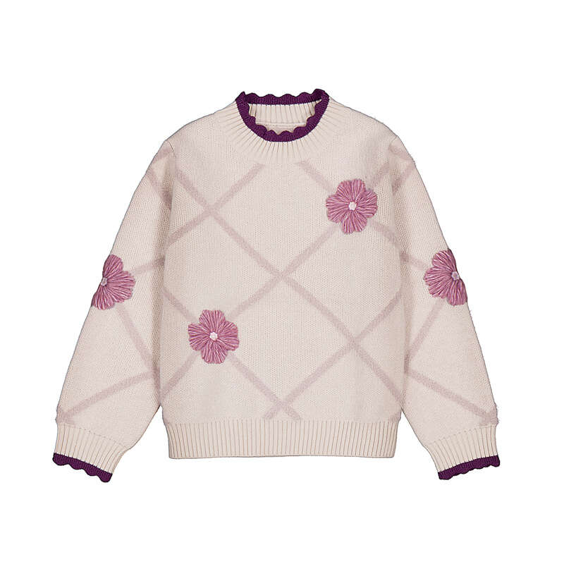 Diamond Flower Sweater